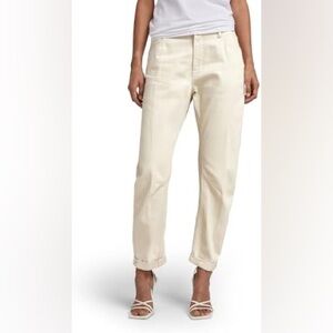 NWT G-STAR Arc 3D Boyfriend Jeans, Ecru